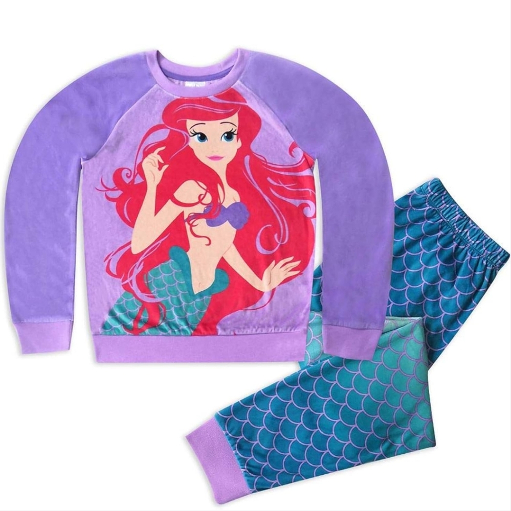 Disney Little Mermaid (Ariel) Velour Pajama Set